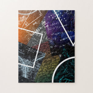 Pi Abstrait : Puzzle d'art mathématique