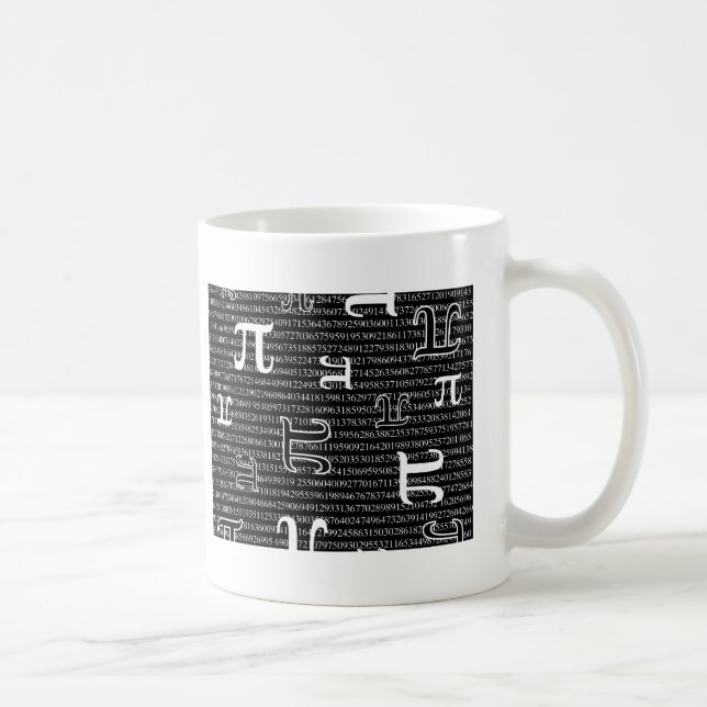 Pi are Square Coffee Mug (Right)