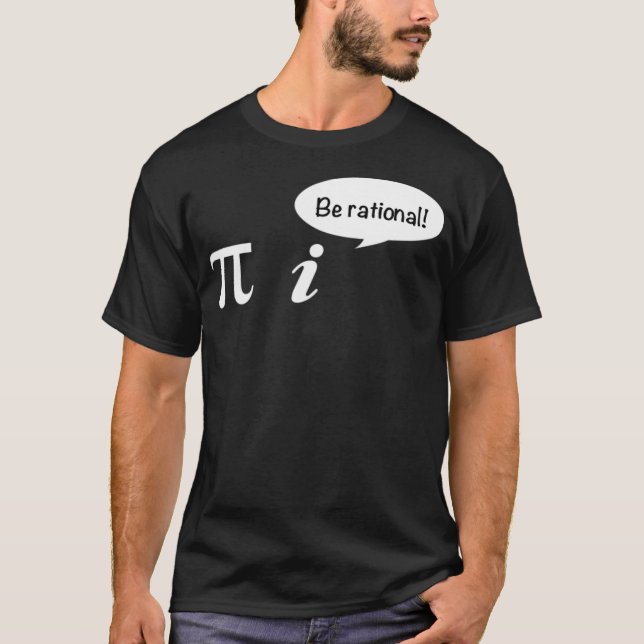 Pi Be Rational Math Teacher Student School bibi an T-Shirt (Front)