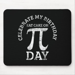 Pi Birthday Math Day Vintage  Mouse Pad