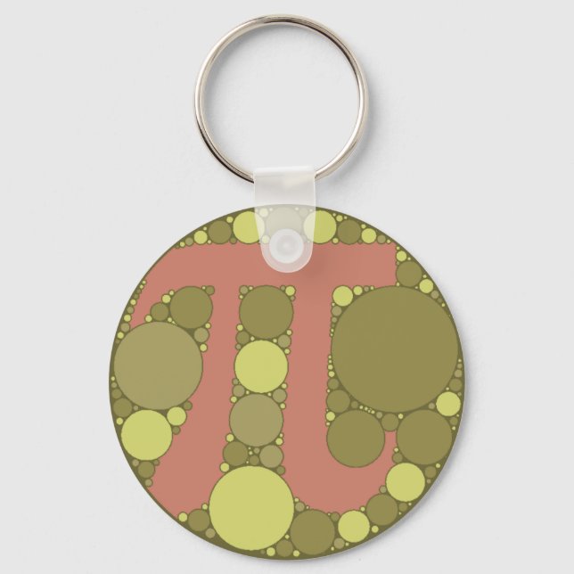 Pi Colorblind Colours Keychain (Front)