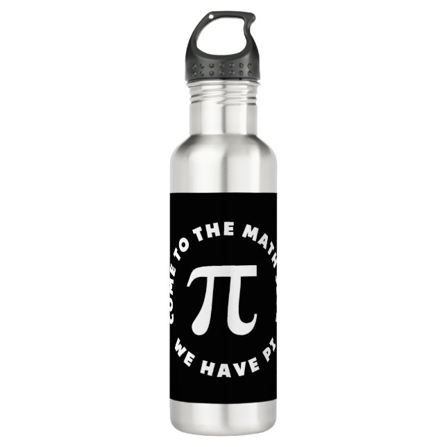 Pi Come To The Math Side We Have Pi 710 Ml Water Bottle (Front)