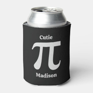 Pi / Cutie Pie custom name Can Cooler