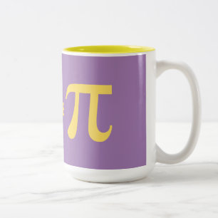 Pi / Cutie Pie custom text mugs