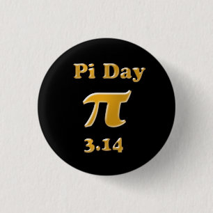 Pi Day 1 Inch Round Button
