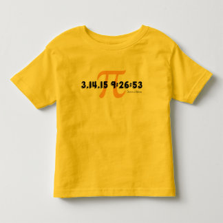 Pi Day 2015: Once in a lifetime. Toddler T-shirt