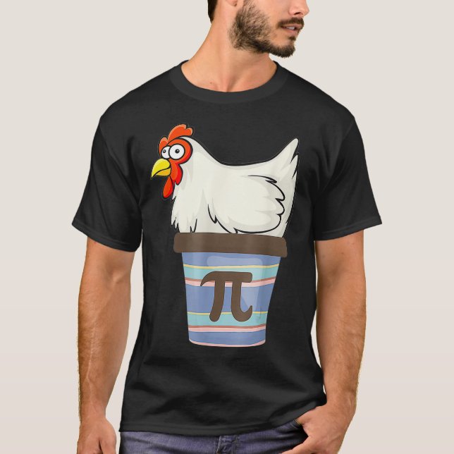 PI Day 2022 Math Lover Mathematics Chicken Pot Pie T-Shirt (Front)