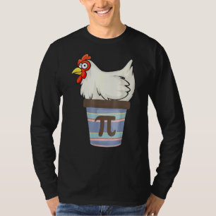 Pi Day 2022 Math Mathematics Chicken Pot Pie Outf T-Shirt