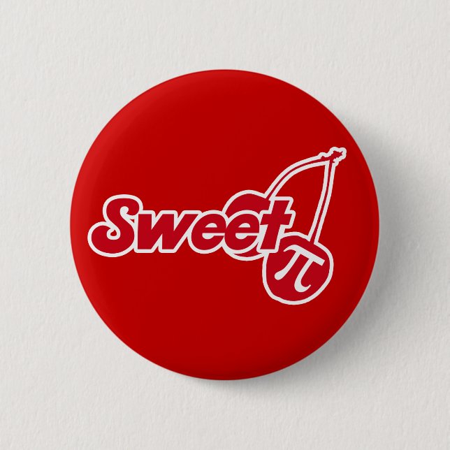 Pi Day 2 Inch Round Button (Front)