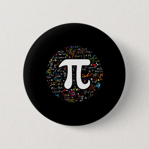 Pi Day 3.14159 Pi Symbol Science And Math Teacher  2 Inch Round Button
