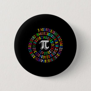 Pi Day 3.14159 Pi Symbol Science And Math Teacher 2 Inch Round Button