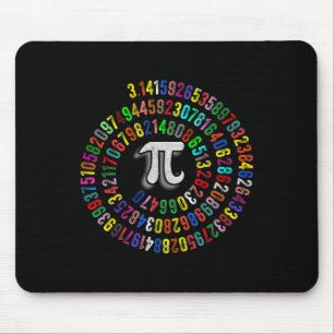 Pi Day 3.14159 Pi Symbol Science And Math Teacher Mouse Pad