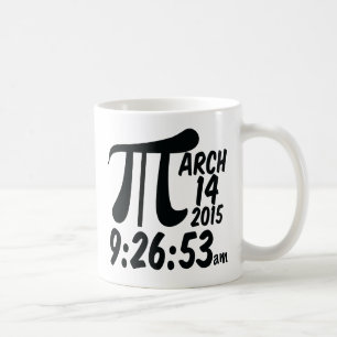 Pi Day 3/14/15 Coffee Mug