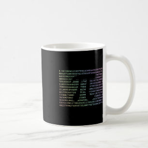 Pi Day 3.14 Cool Funny Nerd Math Geek 2017 Rainbow Coffee Mug