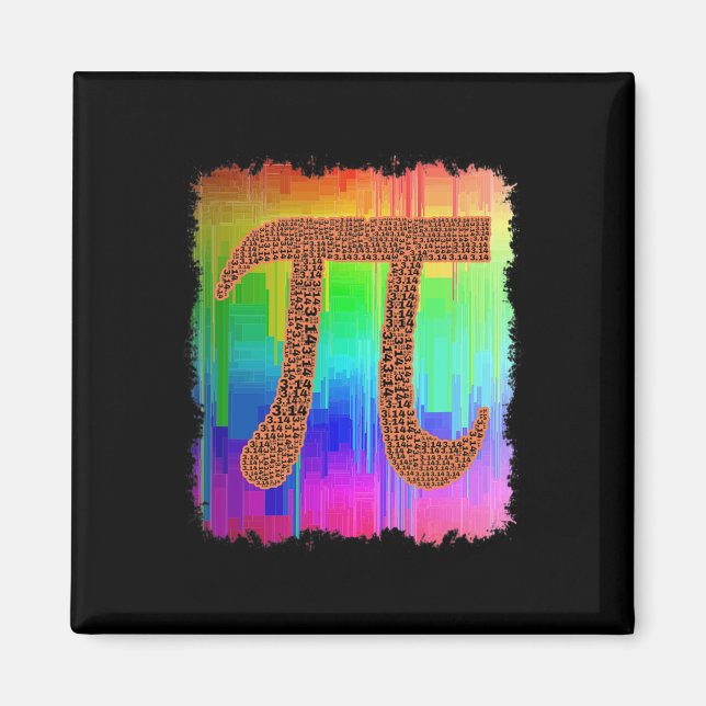 Pi Day 3.14 March 14th Cool Funny Nerd Math Geek R Magnet (Front)