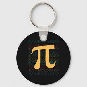 Pi Day 3.14 Math Science Teachers Students Mens Wo Keychain