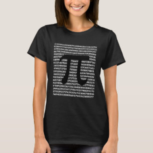 Pi Day 3 14 Pi 3 14159 Trigonometry Math Teacher T-Shirt