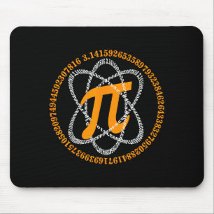 Pi Day 3,14 Pi Number Symbol Math Science Gift Mouse Pad