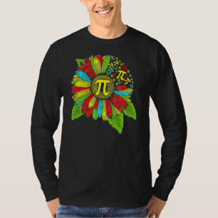 Pi Day 3 14 Sunflower Symbol Math Geek Nerd Teache T-Shirt