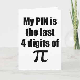 Pi Day Card