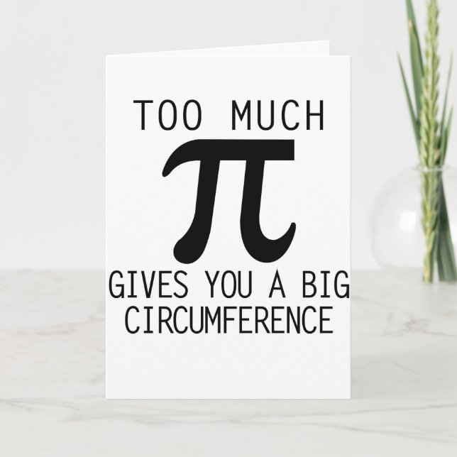 pi day card (Front)