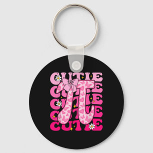 Pi Day Coquette Bow Women Kids Toddler Math Teache Keychain