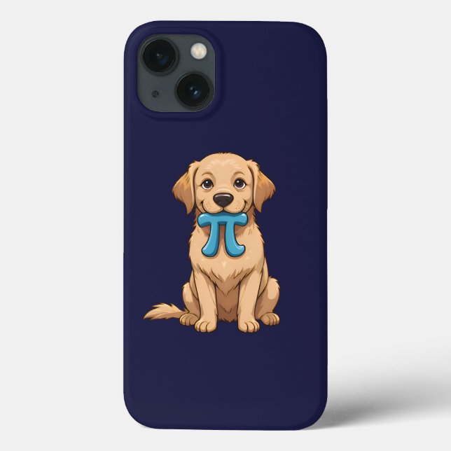 Pi Day Dog With Pi Symbol | Happy Pi Day Case-Mate iPhone Case (Back)