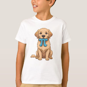 Pi Day Dog With Pi Symbol   Happy Pi Day Math T-Shirt