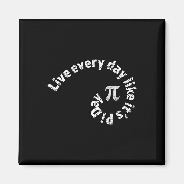 Pi Day Every Day Math Calculus Golden Geometry Rat Magnet (Front)