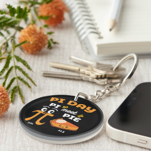 Pi Day Extravaganza: Embrace the Infinite! Keychain