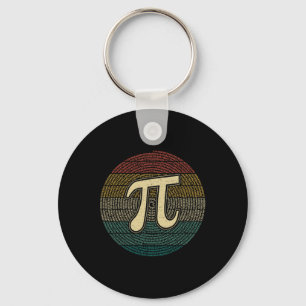 Pi Day Funny Math 3.14 Number Pi Lover Tee  Keychain