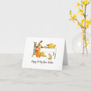 Pi Day Funny Vintage Victorian Illustration Card