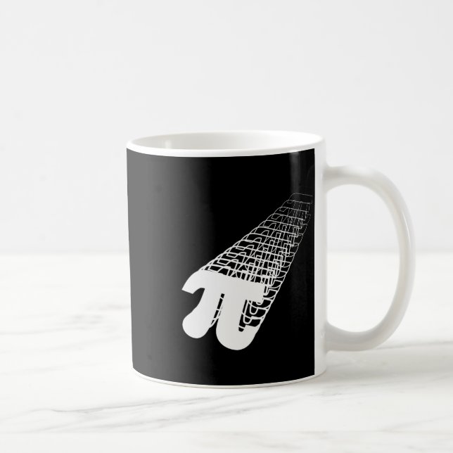 Pi Day Geometry Calculus Trigonometry Study  Coffee Mug (Right)