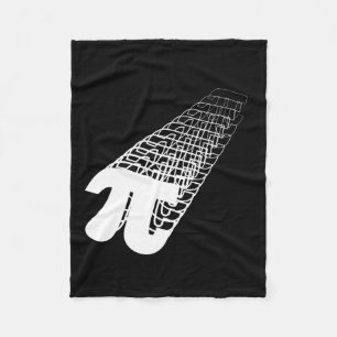 Pi Day Geometry Calculus Trigonometry Study Fleece Blanket
