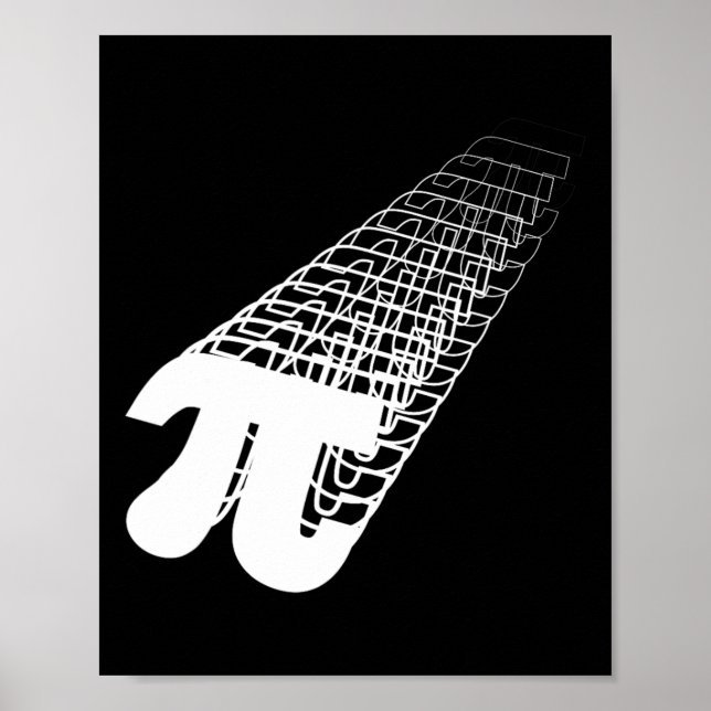 Pi Day Geometry Calculus Trigonometry Study  Poster (Front)