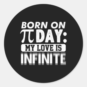 Pi Day Gift Premium 1  Classic Round Sticker