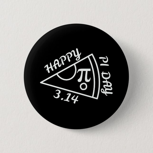Pi Day Happy Pi Day 2 Inch Round Button (Front)