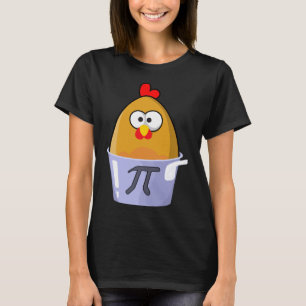 Pi Day Humourous Chicken Pot Pie Math Lover Novelt T-Shirt