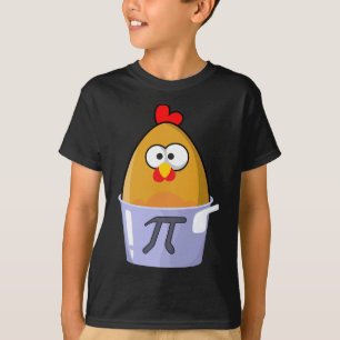 Pi Day Humourous Chicken Pot Pie Math Lover Novelt T-Shirt