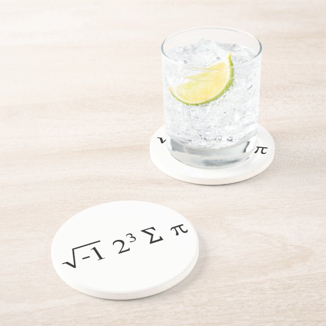 Pi Day i 8 sum pi I at some pie Coaster (Side)