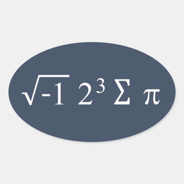 Pi Day I Ate Some Pie i 8 sum pi Stickers (Front)