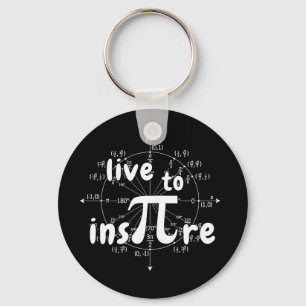 Pi day keychain