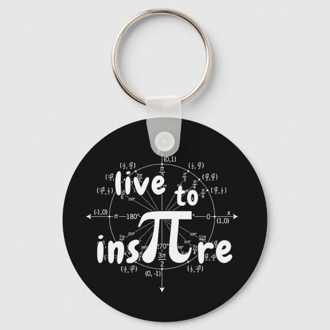 Pi day keychain (Front)