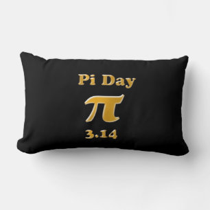Pi Day Lumbar Pillow