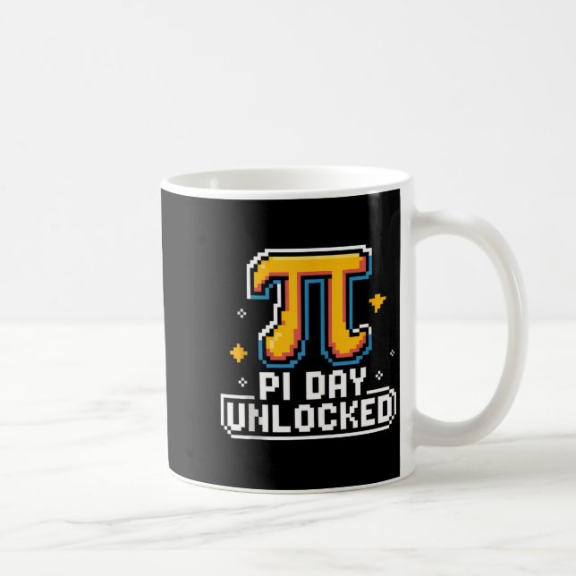 Pi Day March 14 Math Nerd Pie Food Funny Gift Outf Coffee Mug (Right)