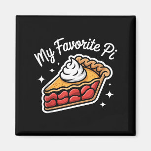 Pi Day March 14 Math Nerd Pie Food Funny Gift Outf Magnet