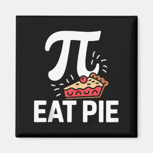 Pi Day March 14 Math Nerd Pie Food Funny Gift Outf Magnet