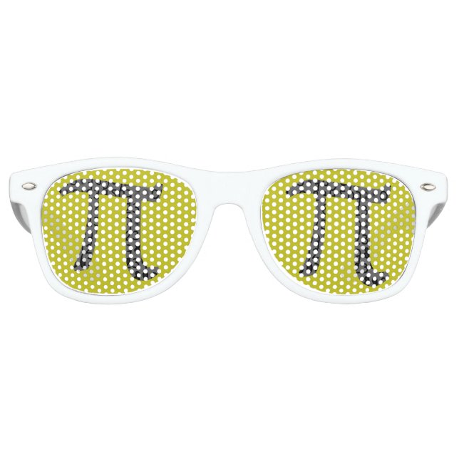 Pi Day Mars 2015 Design personnalisé Lunettes de s (Devant)