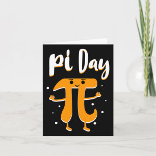 Pi Day Math Algebra Geeks Students Geek Nerd Boys Card