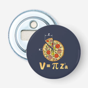 Pi Day Math Nerd  Pizza Formula Bottle Opener